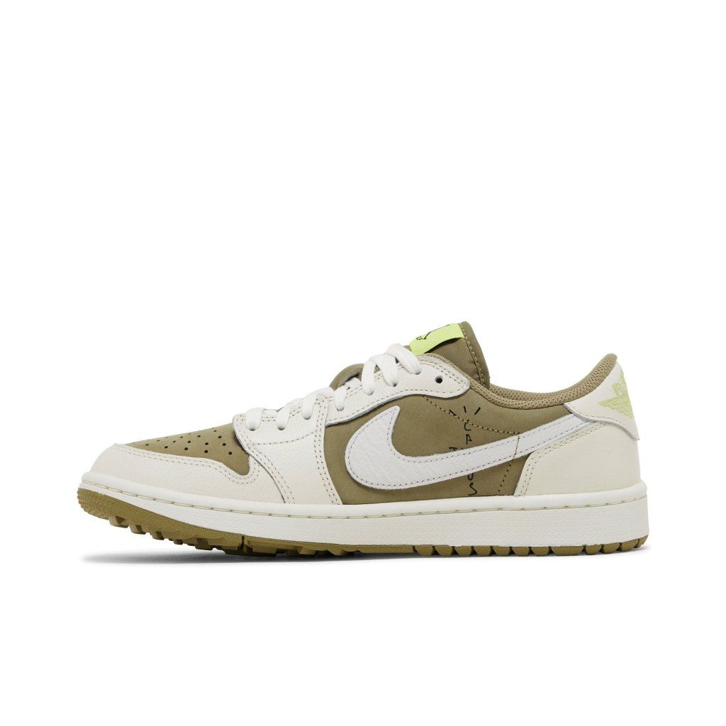 Air Jordan 1 Retro Low Golf Travis Scott Neutral Olive