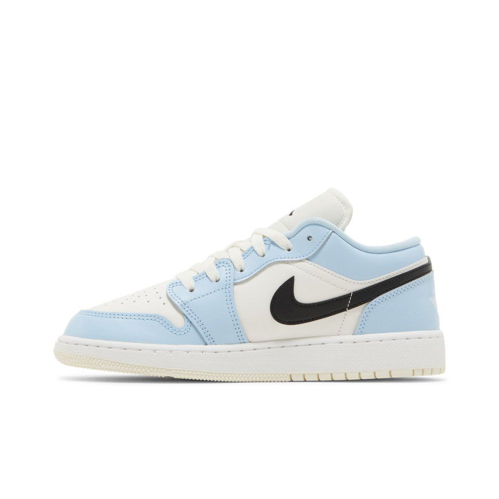 Air Jordan 1 Low Ice Blue Black (GS)