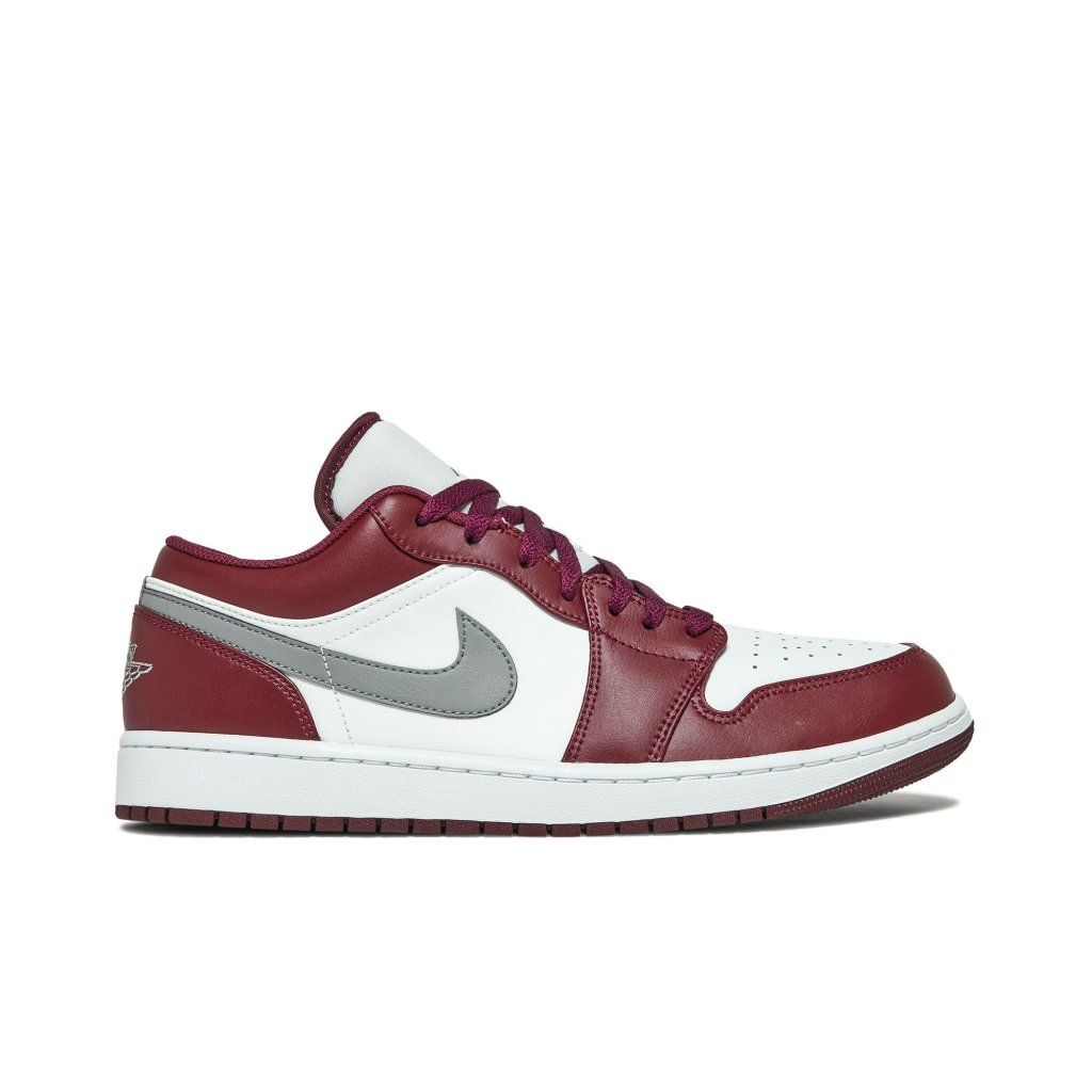 Air Jordan 1 Low White Bordeaux