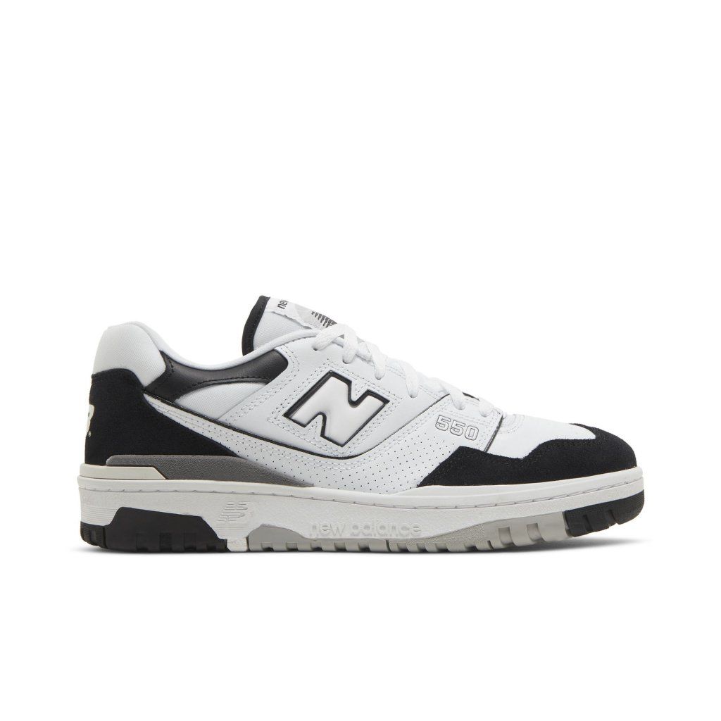 New Balance 550 White Black Rain Cloud
