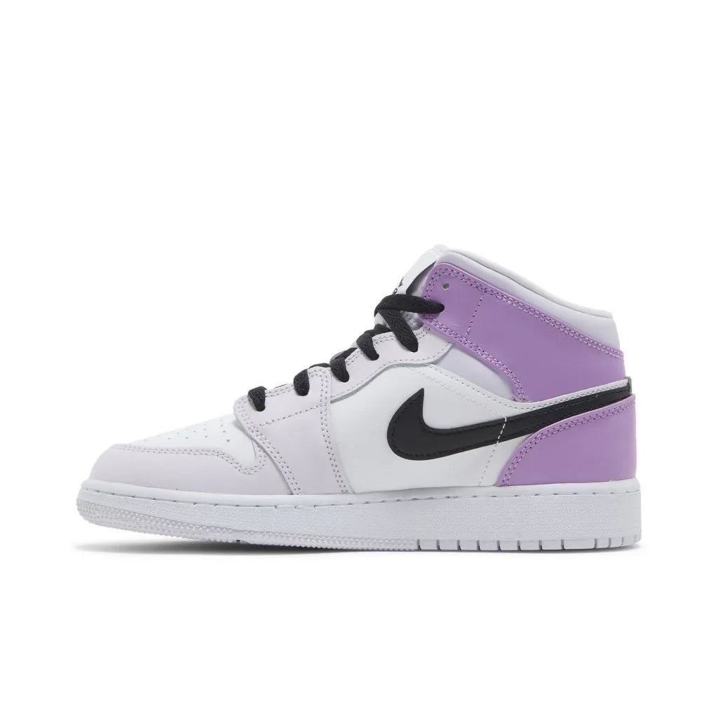 Air Jordan 1 Mid Barely Grape (GS)