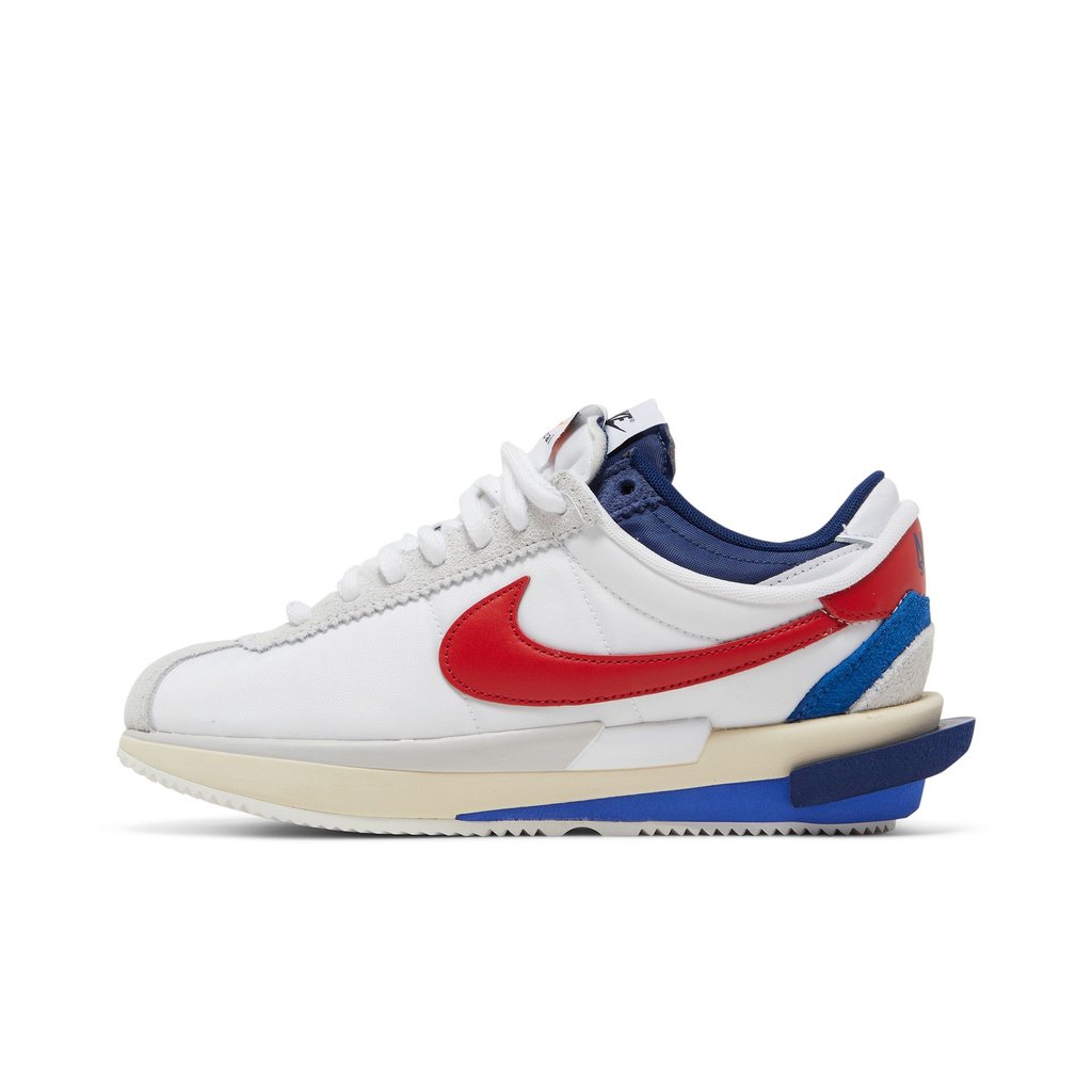 Nike Zoom Cortez SP sacai White University Red Blue
