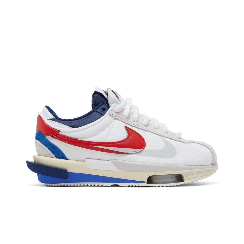 Nike Zoom Cortez SP sacai White University Red Blue