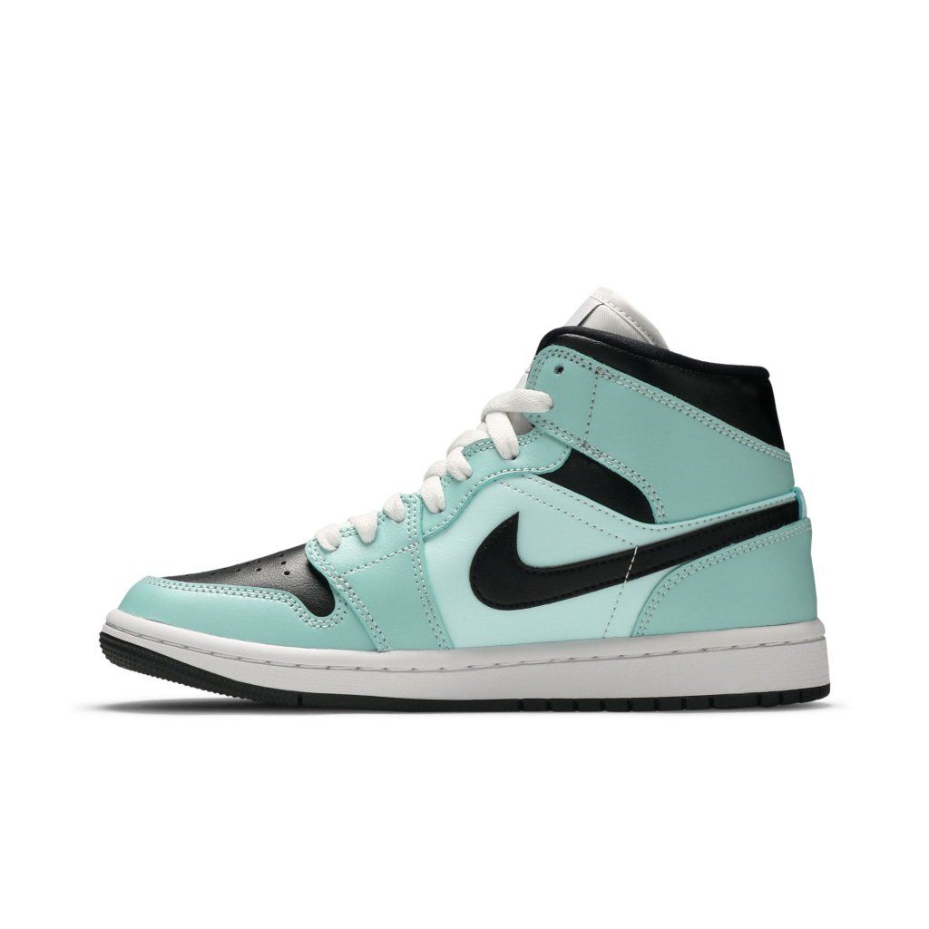 Air Jordan 1 Mid Aqua Blue Tint (W)