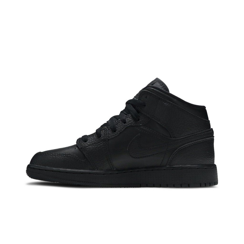Air Jordan 1 Mid Black (GS)