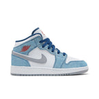 Air Jordan 1 Mid SE French Blue Light Steel (GS)
