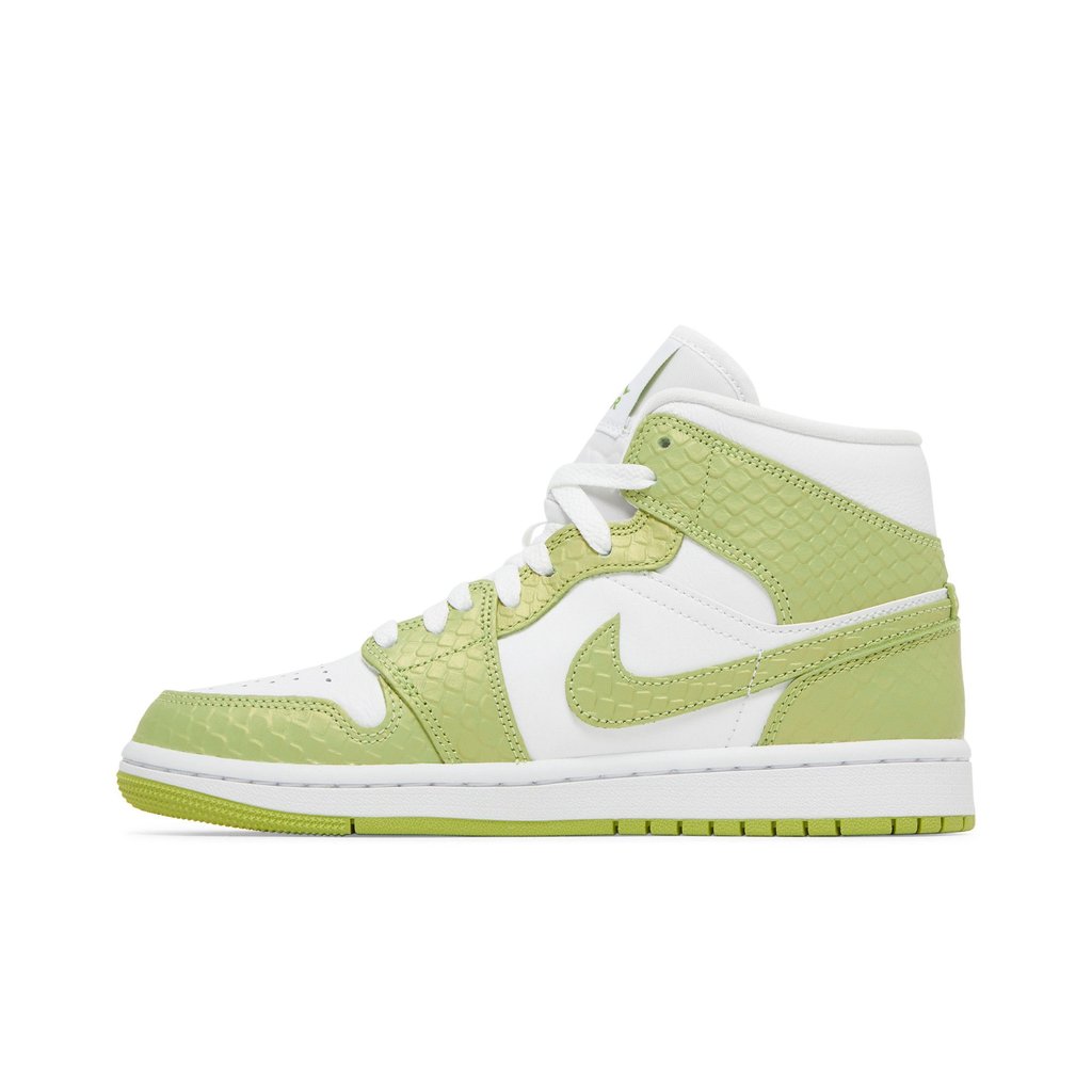 Air Jordan 1 Mid Green Python (W)