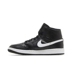 Air Jordan 1 Mid Black White (W)