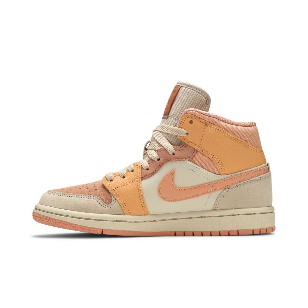 Air Jordan 1 Mid Apricot Orange (W)