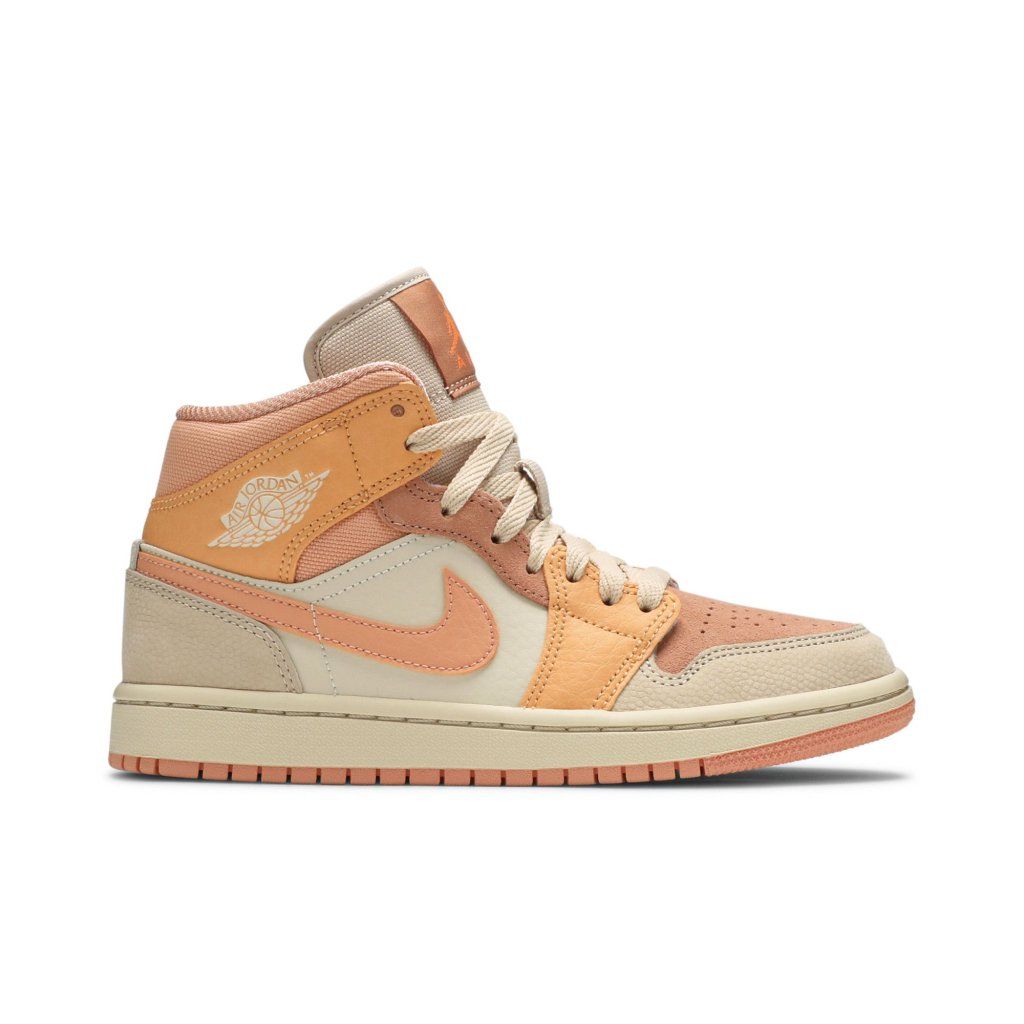 Air Jordan 1 Mid Apricot Orange (W)