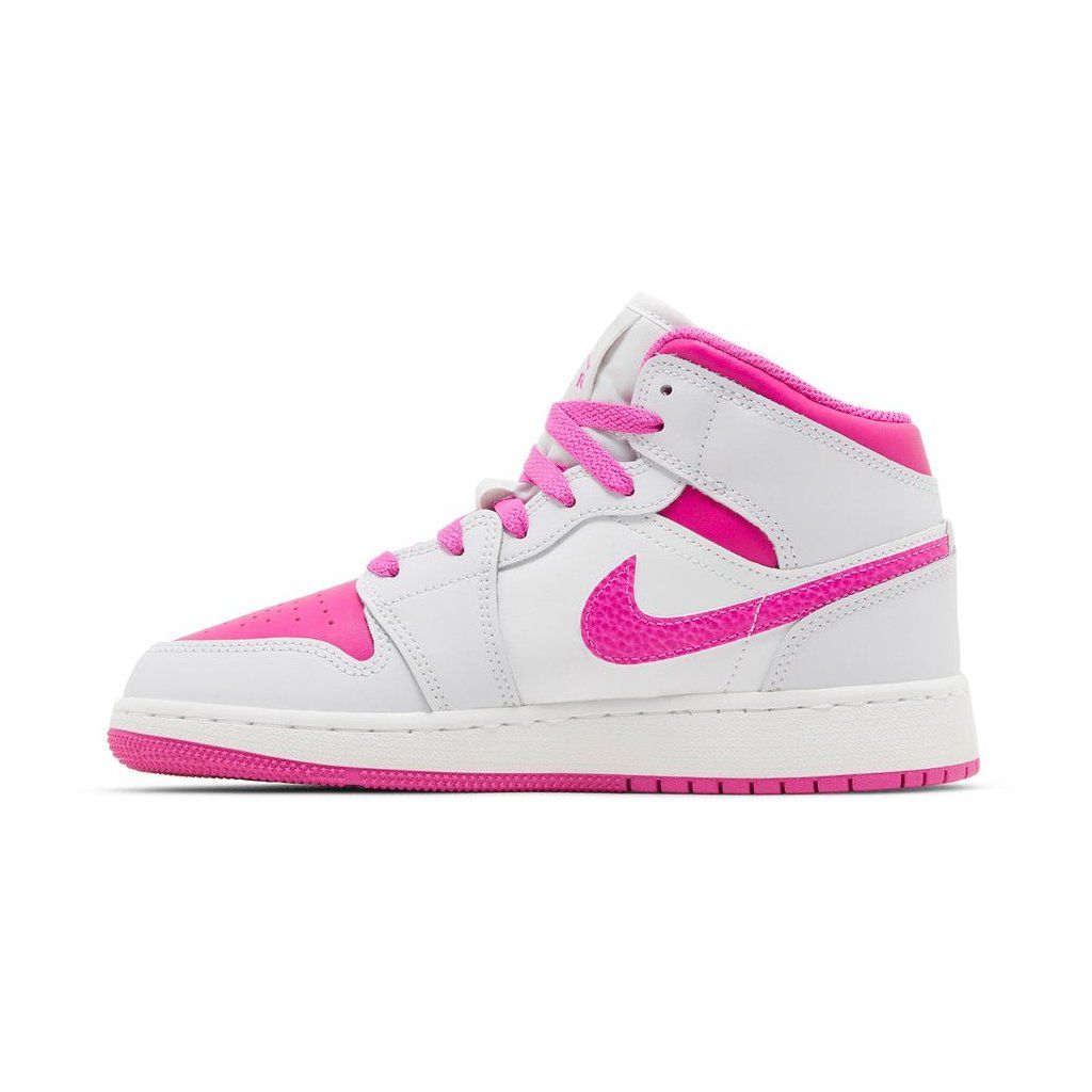 Air Jordan 1 Mid Fire Pink (GS)