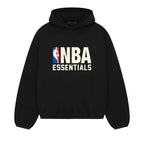 Fear of God Essentials NBA Hoodie Black