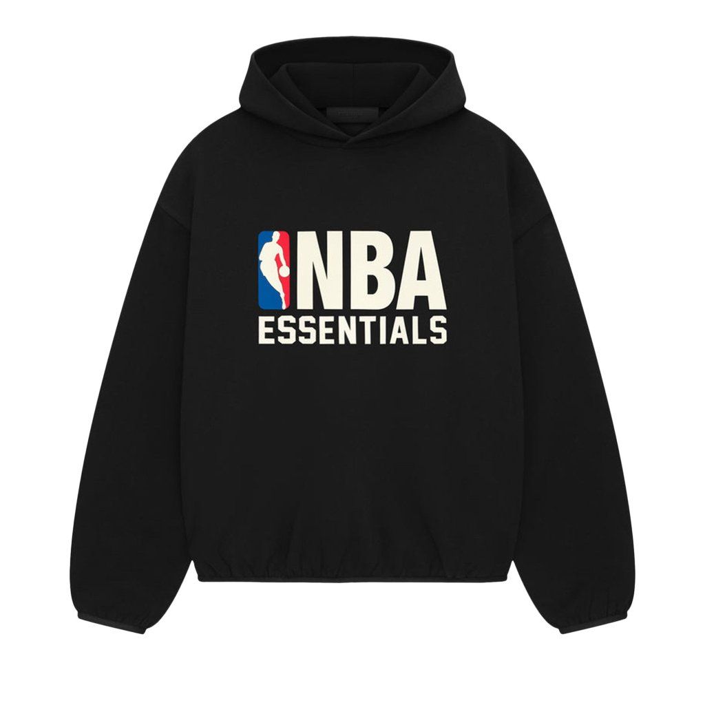 Fear of God Essentials NBA Hoodie Black
