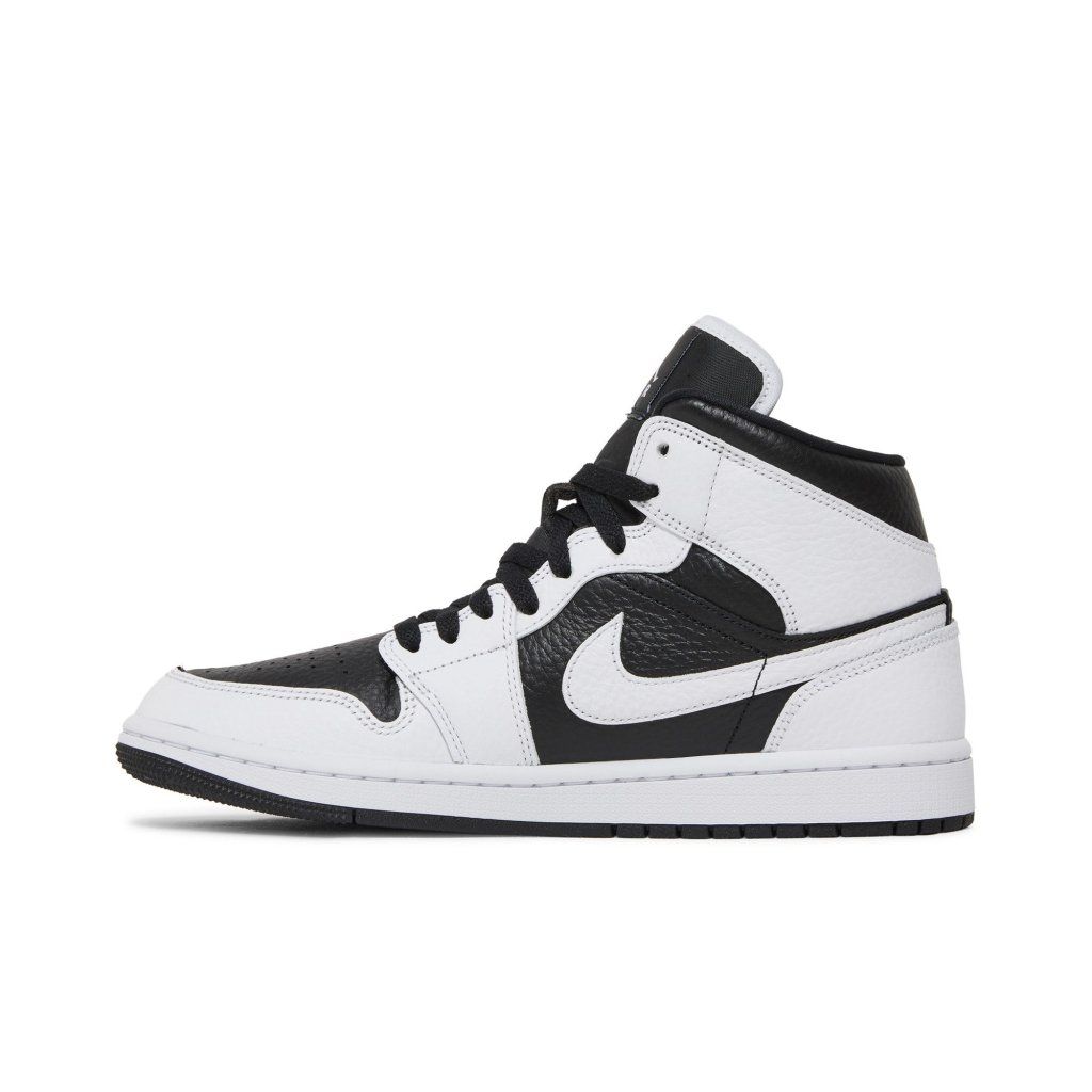 Air Jordan 1 Mid Split Black White (W)