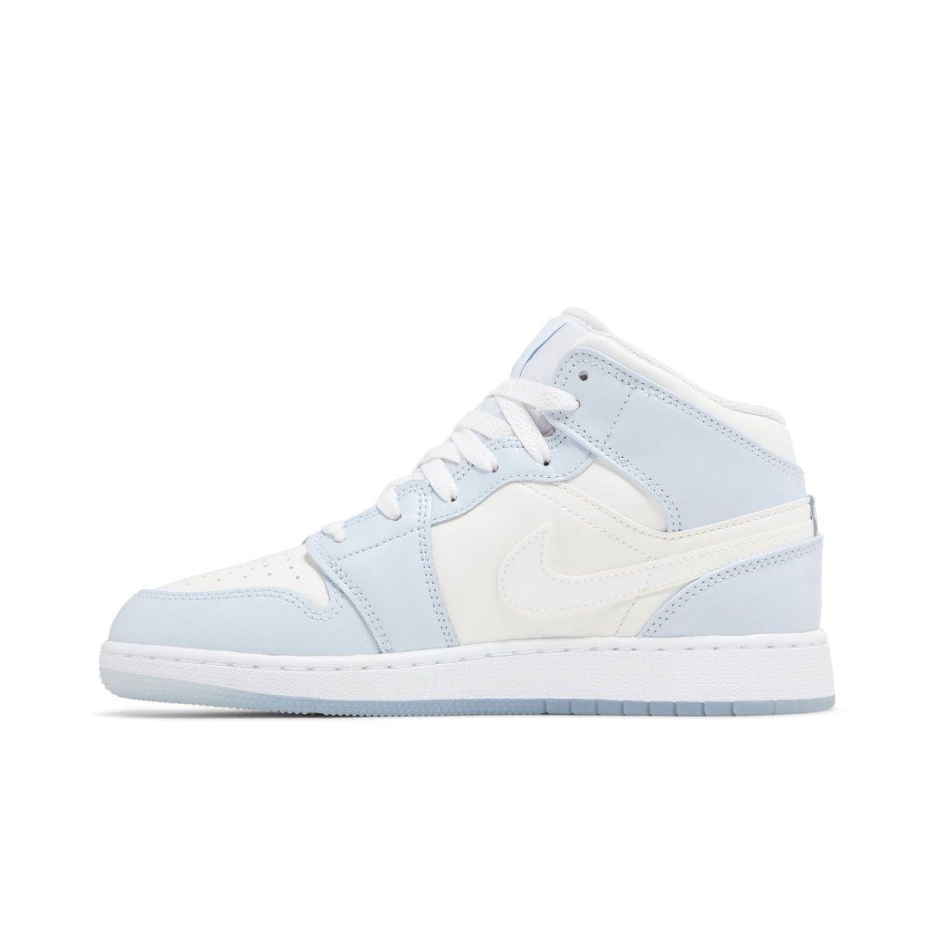 Air Jordan 1 Mid SE Glitter Swoosh (GS)