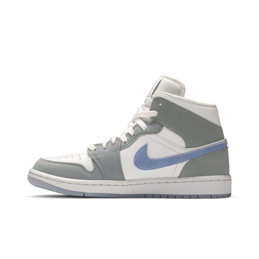 Air Jordan 1 Mid Wolf Grey Aluminum (W)