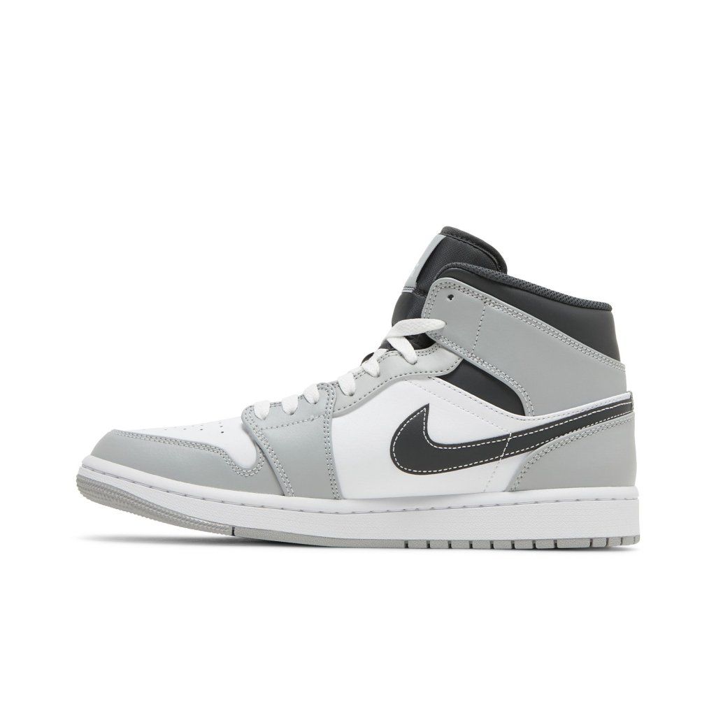 Air Jordan 1 Mid Light Smoke Grey Anthracite
