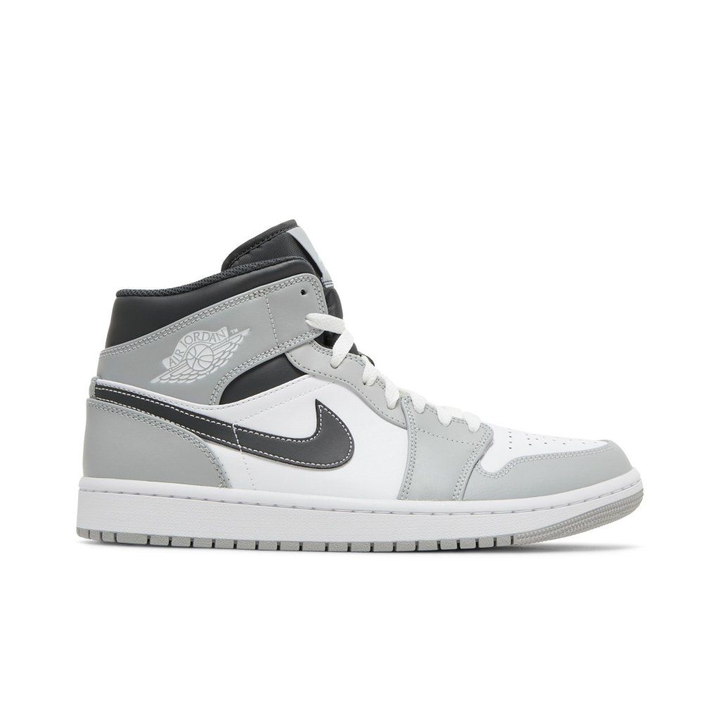 Air Jordan 1 Mid Light Smoke Grey Anthracite