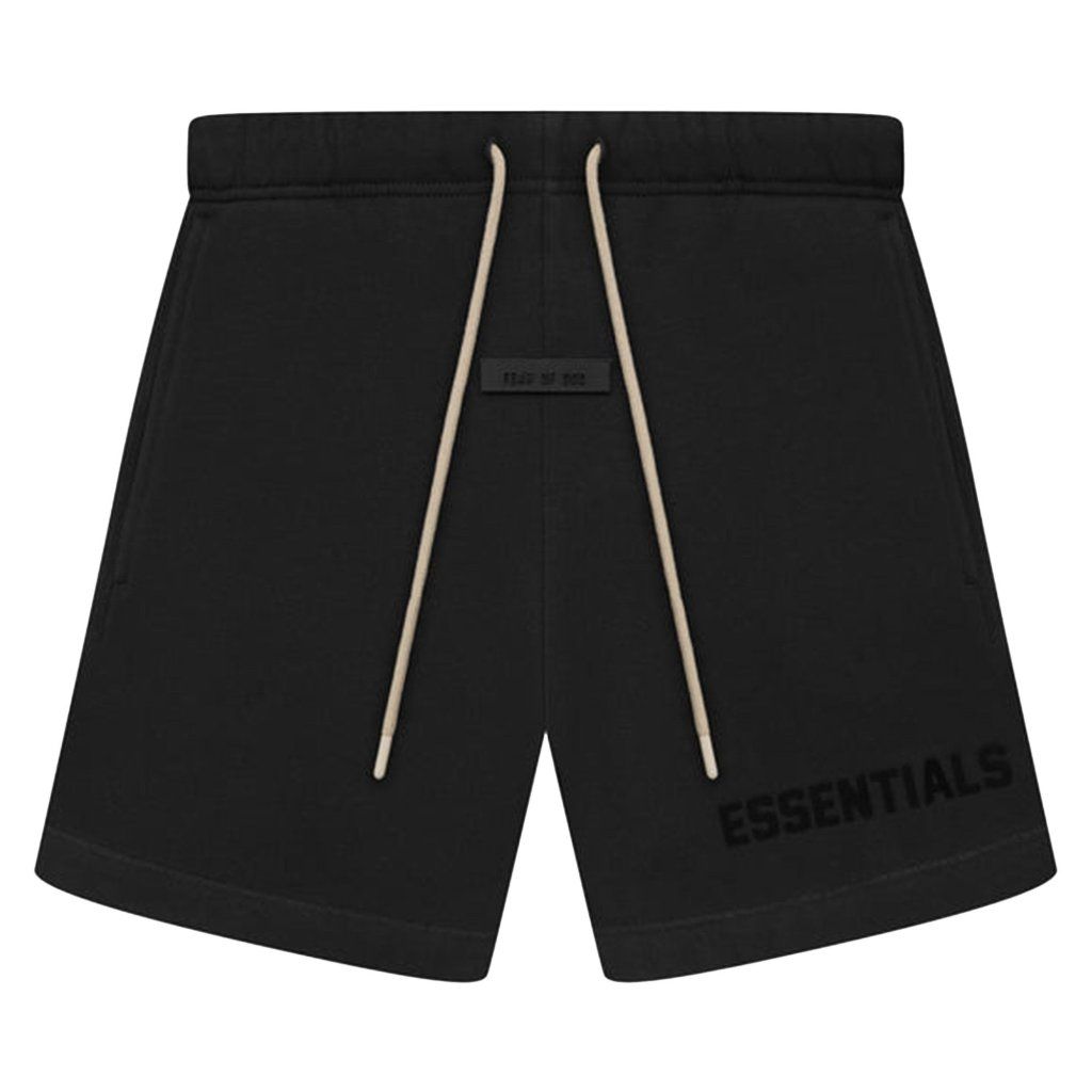 Fear of God Essentials Classic Fleece Sweatshort Jet Black