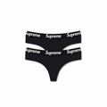 Supreme Custom Panties (2 Pack) Black