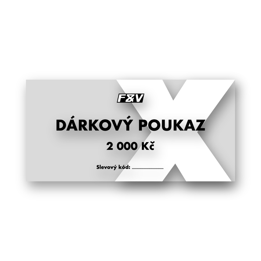 F&V Kicks | Digitální dárková karta