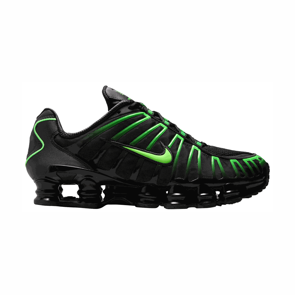 Nike Shox TL Black Green Strike