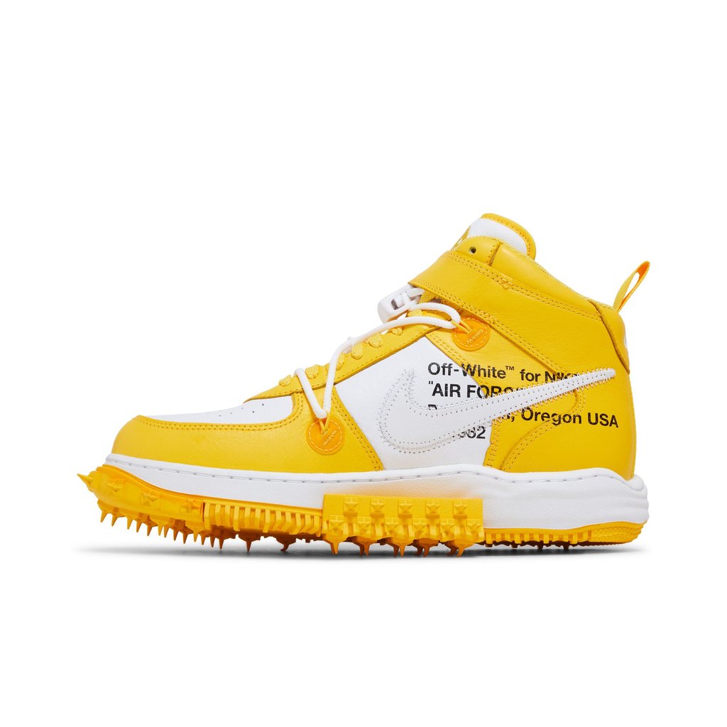 Nike Air Force 1 Mid SP Off-White Varsity Maize - Air Force 1 Mid