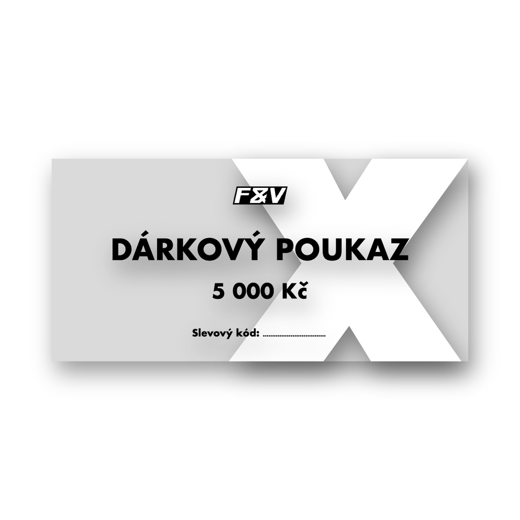F&V Kicks | Digitální dárková karta