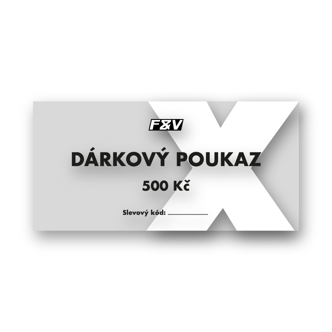 F&V Kicks | Fyzická dárková karta