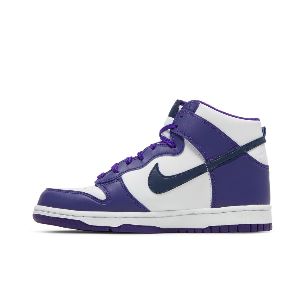 Nike Dunk High Electro Purple Midnight Navy (GS)
