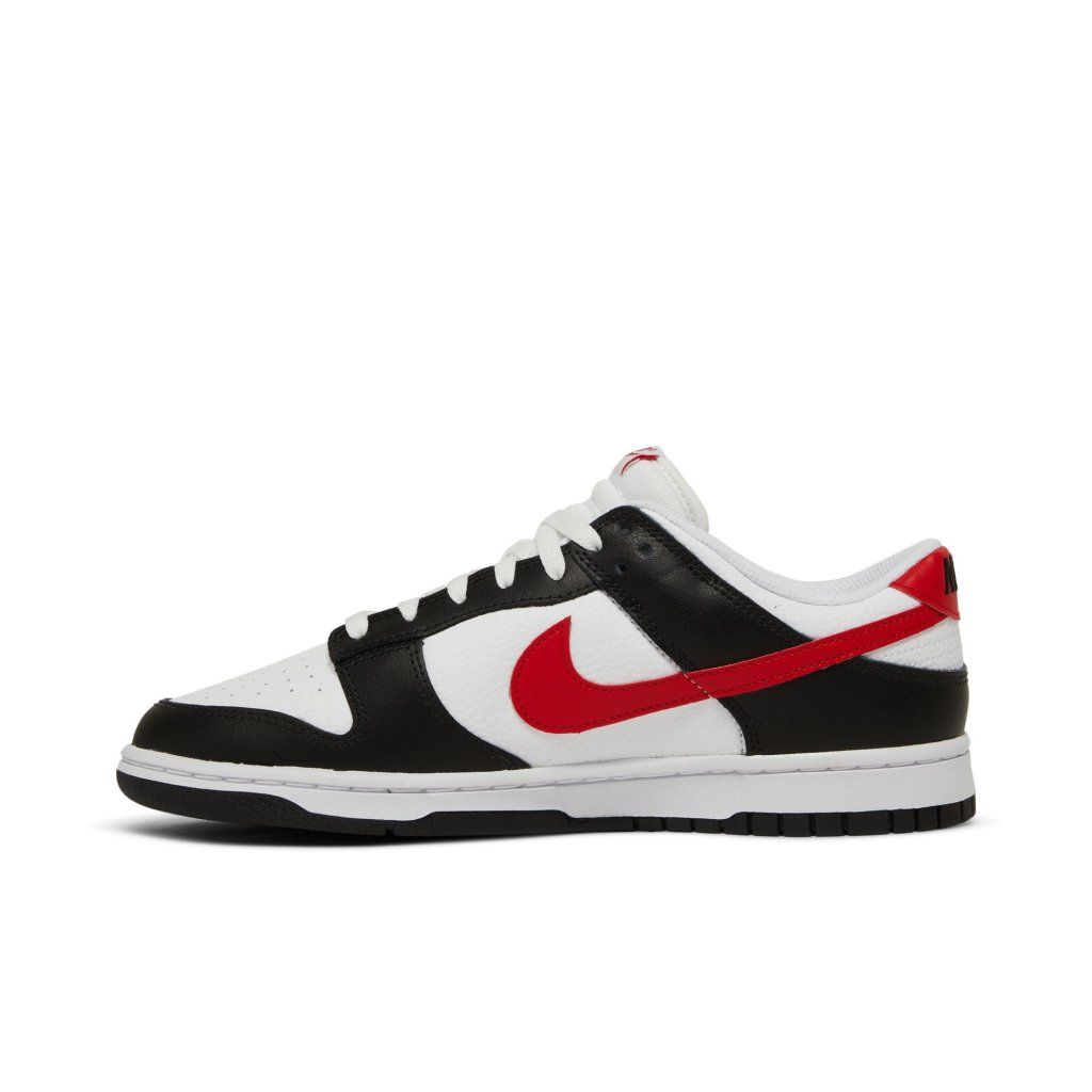 Nike Dunk Low Retro Red Swoosh Panda