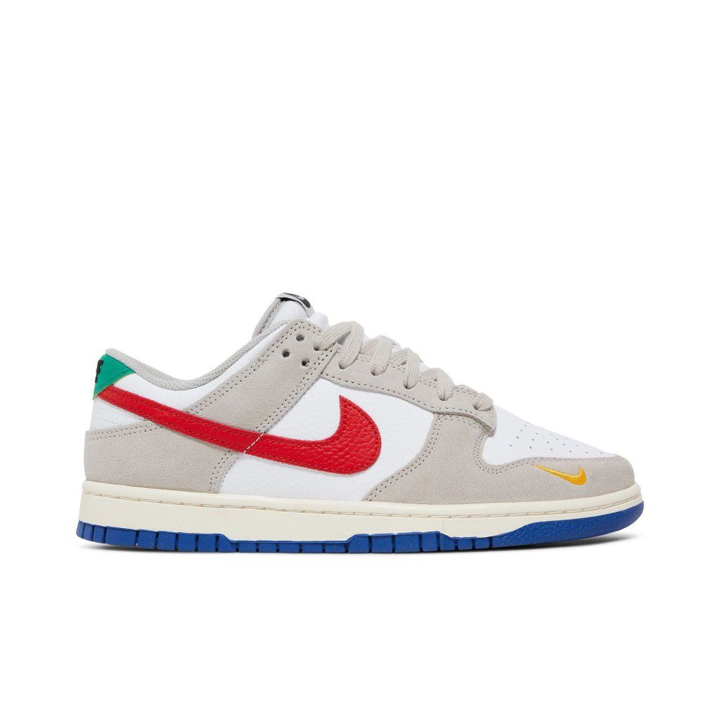 Nike Dunk Low Light Iron Ore Red Blue