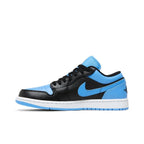 Air Jordan 1 Low Black University Blue tenisky