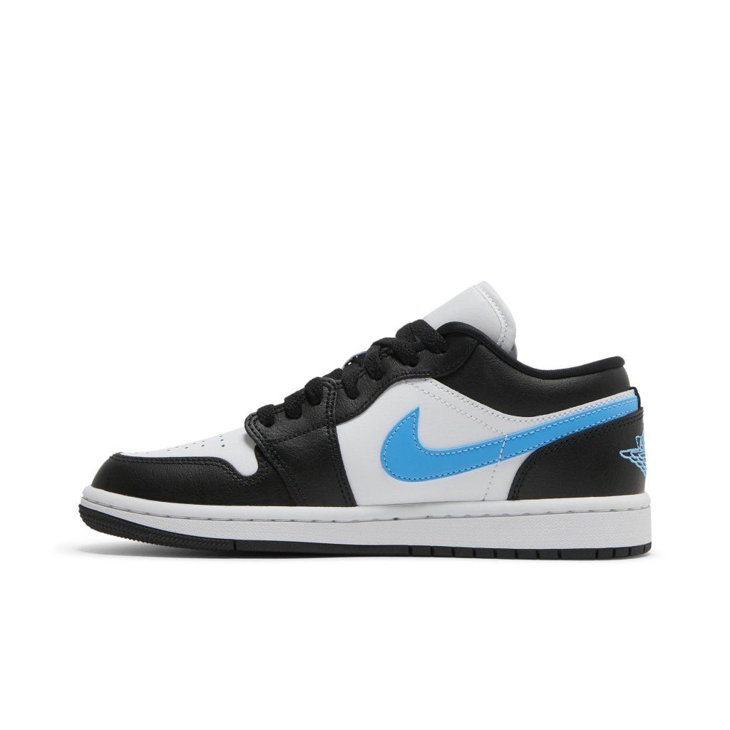 Air Jordan 1 Low Black University Blue White (W)
