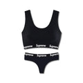 Supreme Custom Bra + Panties Set Black
