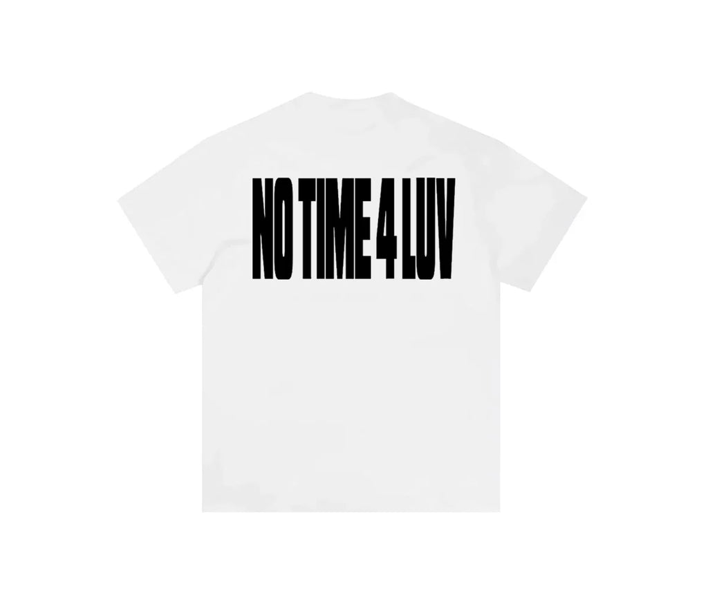 Corteiz No Time 4 Luv Tee White