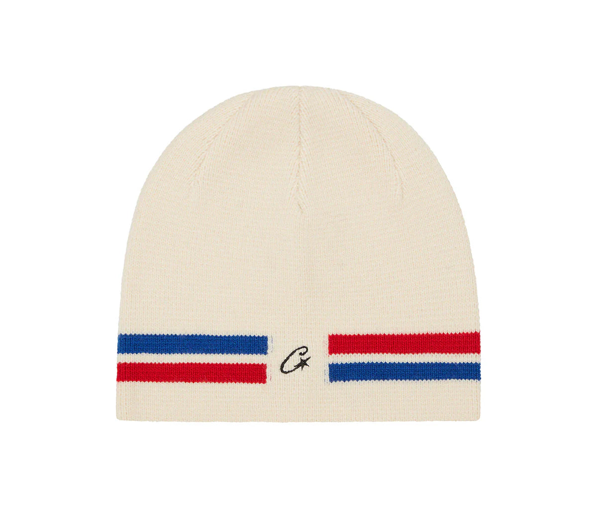 Corteiz VVS Knit Beanie Cream