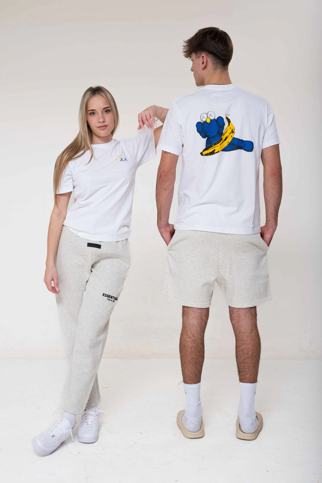 KAWS x Uniqlo Warhol UT Graphic 471321 T-shirt White
