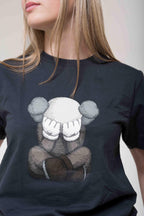 KAWS x Uniqlo Tokyo First Tee Dark Grey