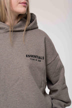 Fear of God Essentials Fleece Dark Heather Gray Set