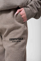 Fear of God Essentials Fleece Dark Heather Gray Set