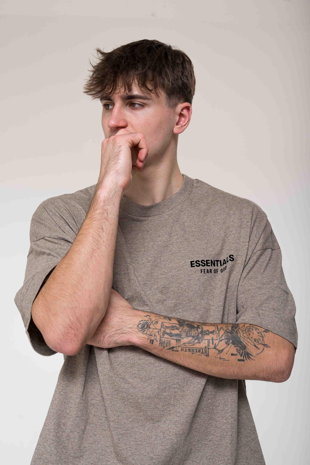 Fear of God Essentials T-Shirt Heather Gray