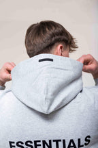 Fear of God Essentials Fleece Light Heather Gray Set