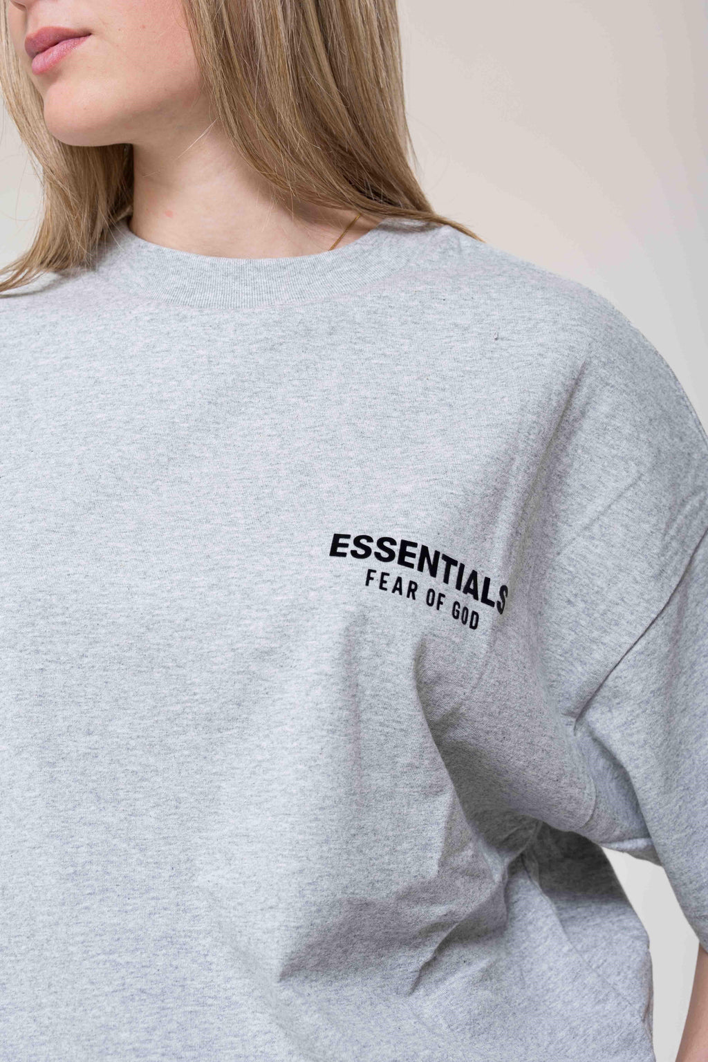 Fear of God Essentials T-Shirt Light Heather Gray