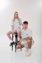Fear of God Essentials Light Oatmeal Summer Set