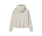Fear of God Essentials Classic Fleece Hoodie Heather Stone