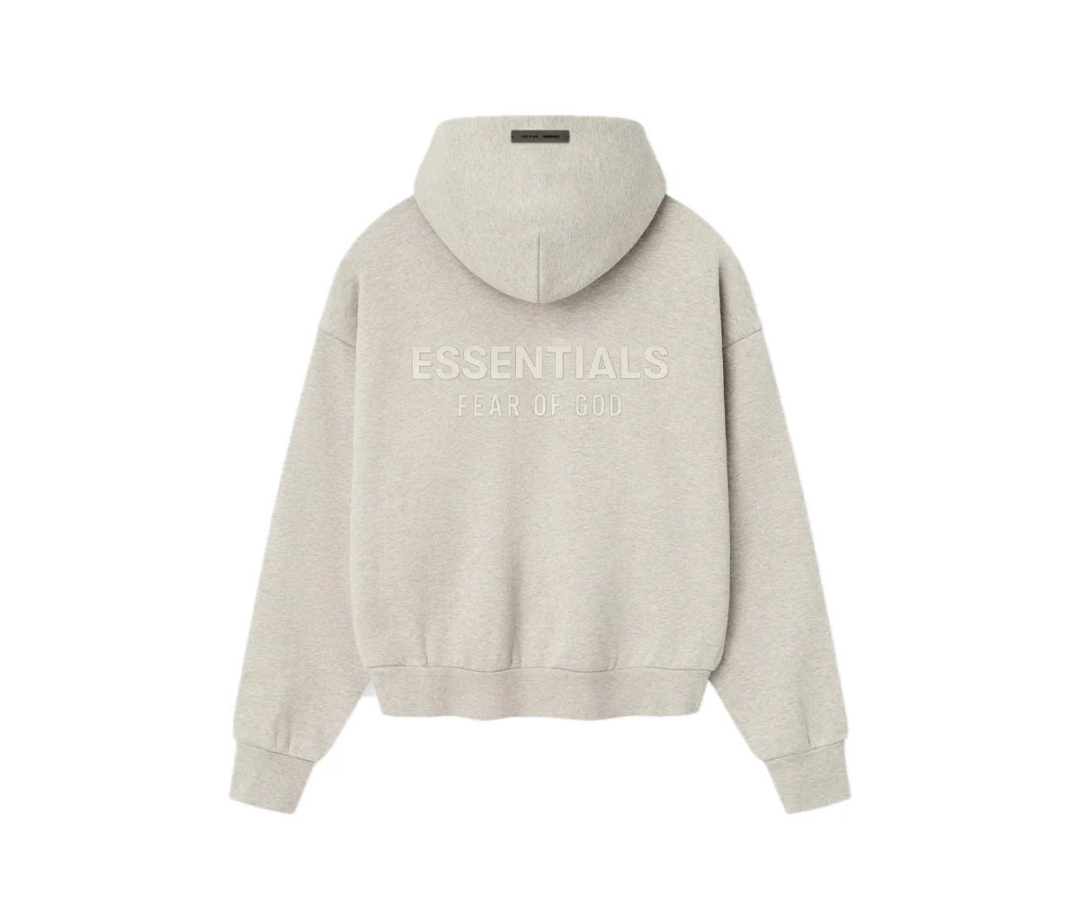 Fear of God Essentials Classic Fleece Hoodie Heather Stone