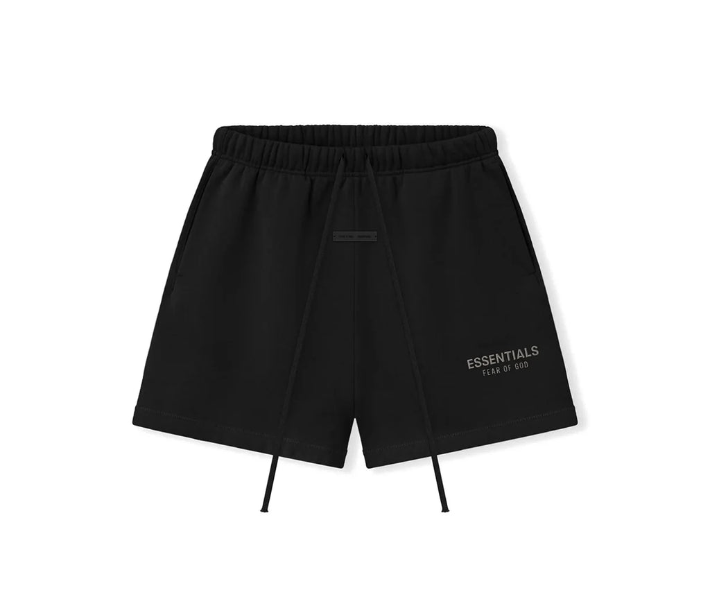 Fear of God Essentials Classic Fleece Sweatshort Jet Black