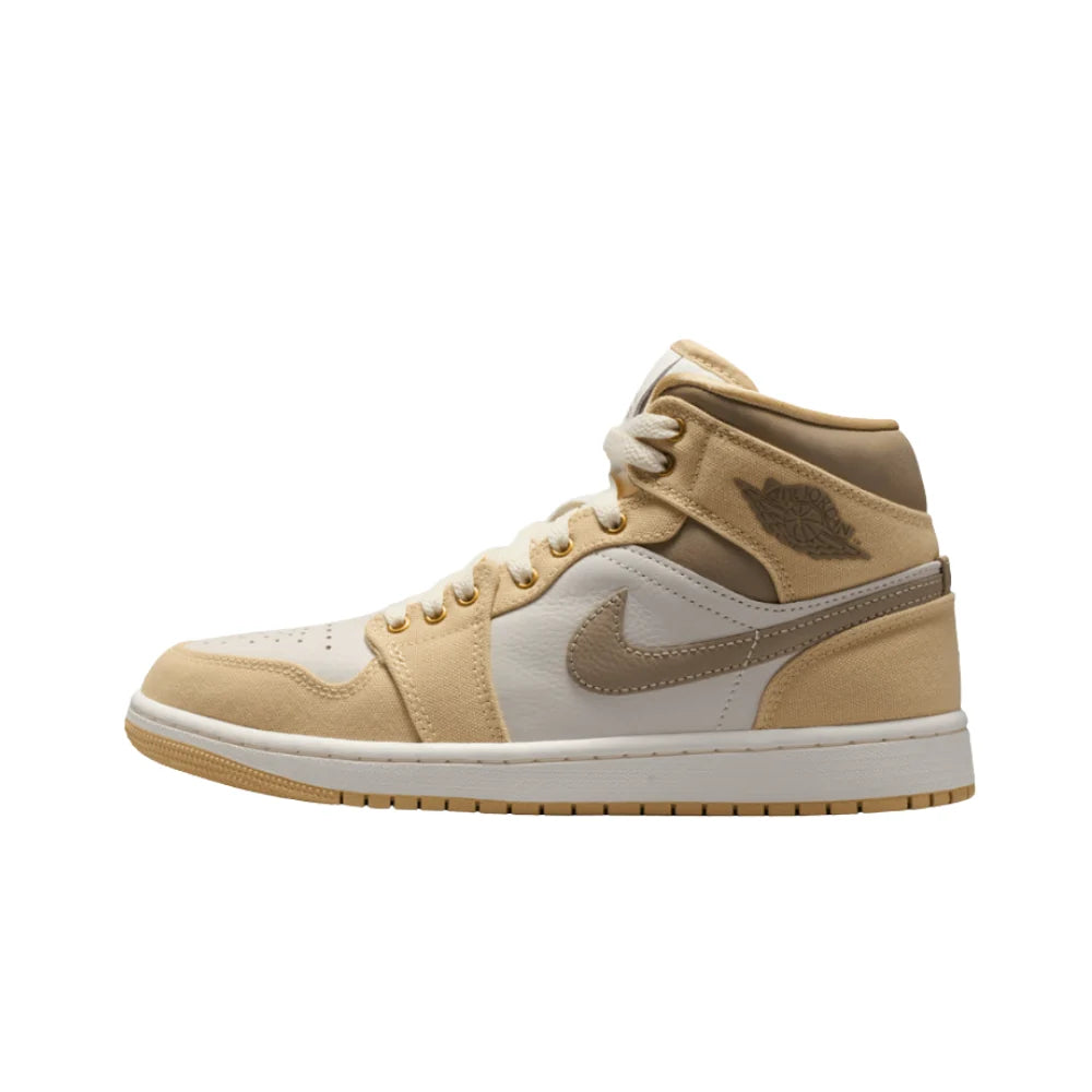 Air Jordan 1 Mid Khaki Sesame (W)