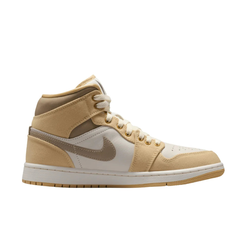 Air Jordan 1 Mid Khaki Sesame (W)